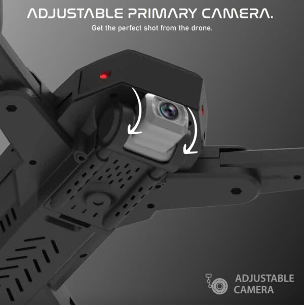 2024/01/1000431518.jpg (GARUDA) Nabhiyan Drone 1080 BLACK | WiFi HD 1080P + 720 P FPV Dual Camera Drone | PREMIUM BAG VERSION | Position Locking Drone