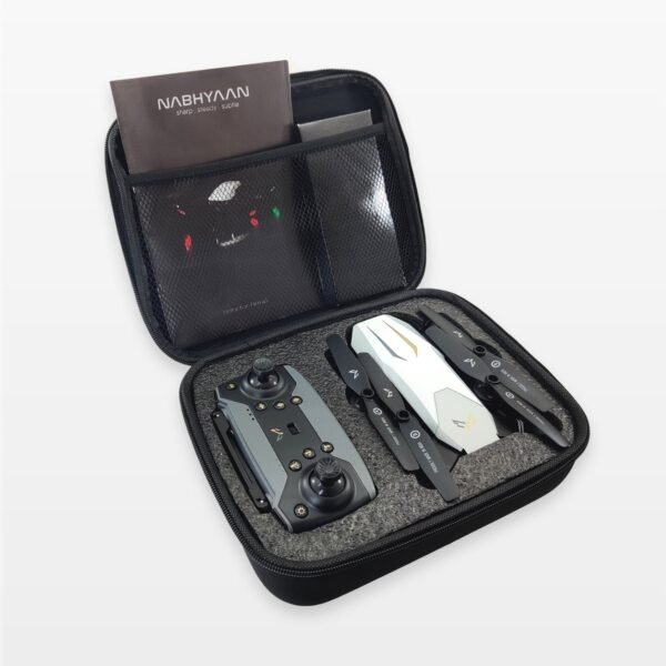2024/01/1000431533.jpg (GARUDA) Nabhiyan Drone 1080 BLACK | WiFi HD 1080P + 720 P FPV Dual Camera Drone | PREMIUM BAG VERSION | Position Locking Drone