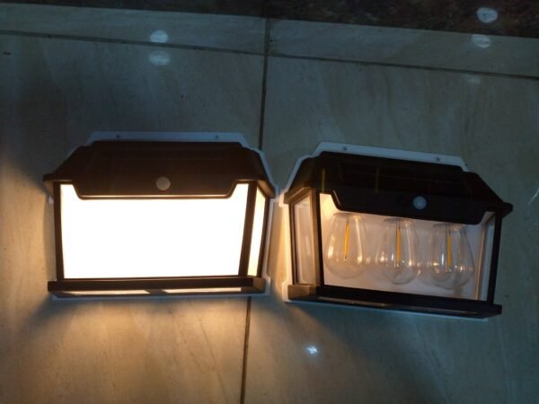 SOLAR TRIPPLE LIGHT INTERACTION WALL LAMP