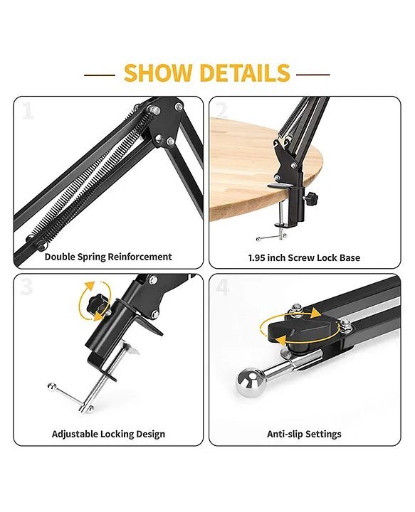 2024/02/1000517823.jpg  Universal Cell Phone Stand Holder Mount Flexible 360° Rotation