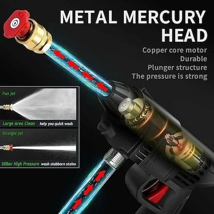2024/05/1000825861.jpg dual battery Cordless 48V Electric Car High Pressure Washer Cleaner Machine with Accessories Kit