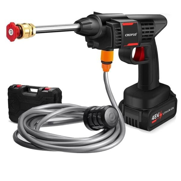 2024/05/1000825863.jpg dual battery Cordless 48V Electric Car High Pressure Washer Cleaner Machine with Accessories Kit