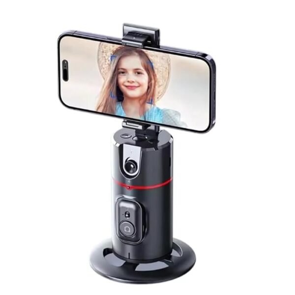 360° Rotaional Mobile Holder With Remote With Auto Face Traking 2 Axis Gimbal
