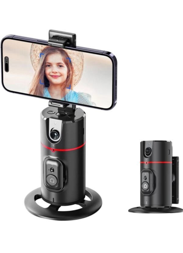 360° Rotaional Mobile Holder With Remote With Auto Face Traking 2 Axis Gimbal