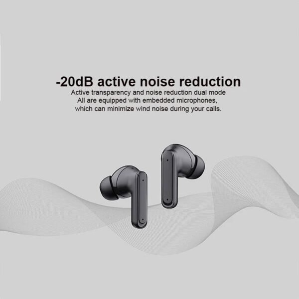 Display Earbuds Touch Screen Blutooth TWS Noise Cancellation Anc+ Enc Headset