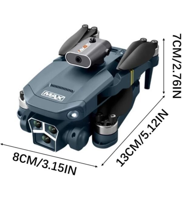 2025/04/1002044033.jpg Y3 MAX Drone 
Drone with WIFI Professional 4K Camera FPV Quadcopter Optical Flow Gesture Control
(1 battery -3 camera- Buresless moter )