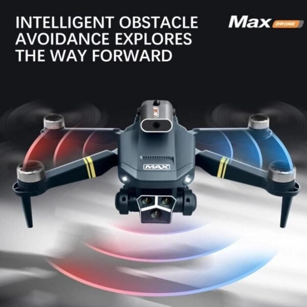 2025/04/1002044067.jpg Y3 MAX Drone 
Drone with WIFI Professional 4K Camera FPV Quadcopter Optical Flow Gesture Control
(1 battery -3 camera- Buresless moter )