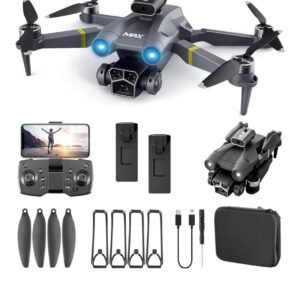 Y3 MAX Drone 
Drone with WIFI Professional 4K Camera FPV Quadcopter Optical Flow Gesture Control
(1 battery -3 camera- Buresless moter )