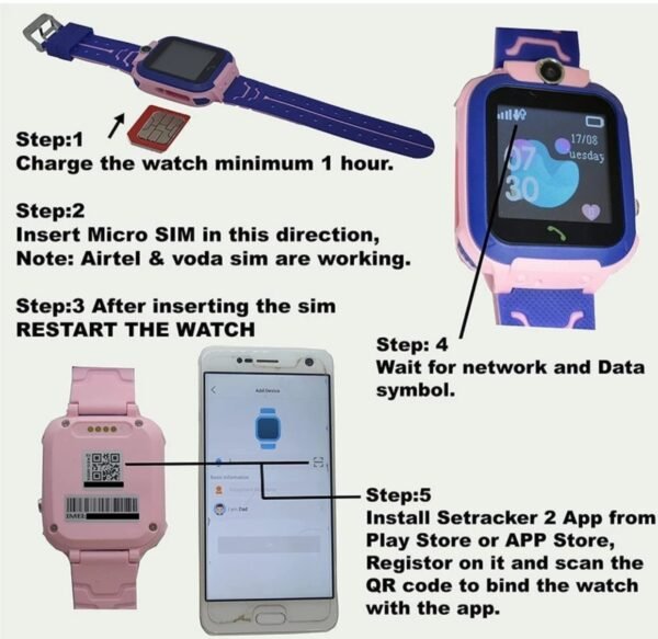 HW-C2/C1 Sim watch/ kids sim watch