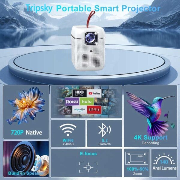 T6 android 4k projector