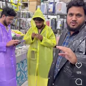 Raincoat free mobile Rain cover