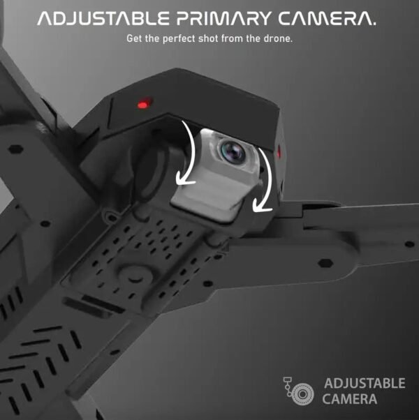 2025/07/1002393034-2.jpg Nabhiyan Drone 1080 BLACK | WiFi HD 1080P + 720 P FPV Dual Camera Drone | BOX VERSION | Position
