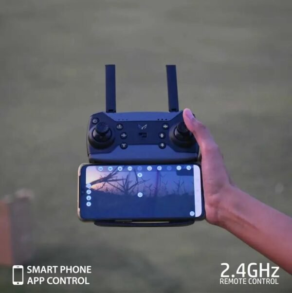 2025/07/1002393047.jpg (GARUDA) Nabhiyan Drone 1080 BLACK | WiFi HD 1080P + 720 P FPV Dual Camera Drone | PREMIUM BAG VERSION | Position Locking Drone