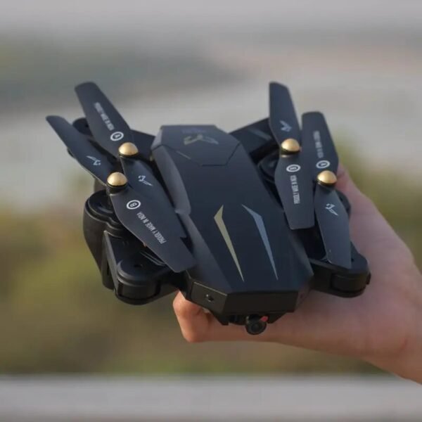 2025/07/1002393061-1.jpg Nabhiyan Drone 1080 BLACK | WiFi HD 1080P + 720 P FPV Dual Camera Drone | BOX VERSION | Position