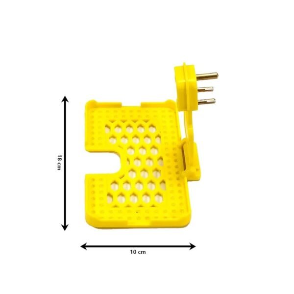 2025/08/1002497166.jpg Mobile Charging Stand for Wall - Plastic Phone Holder | Smartphone Holding Stands | Fits Perfectly in Socket with Adjustable Hanging, Home & Office Organizer