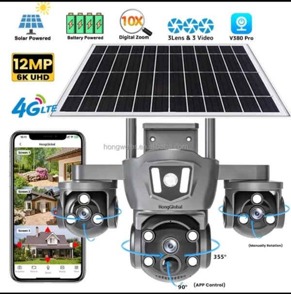 PTZ Solar camera
