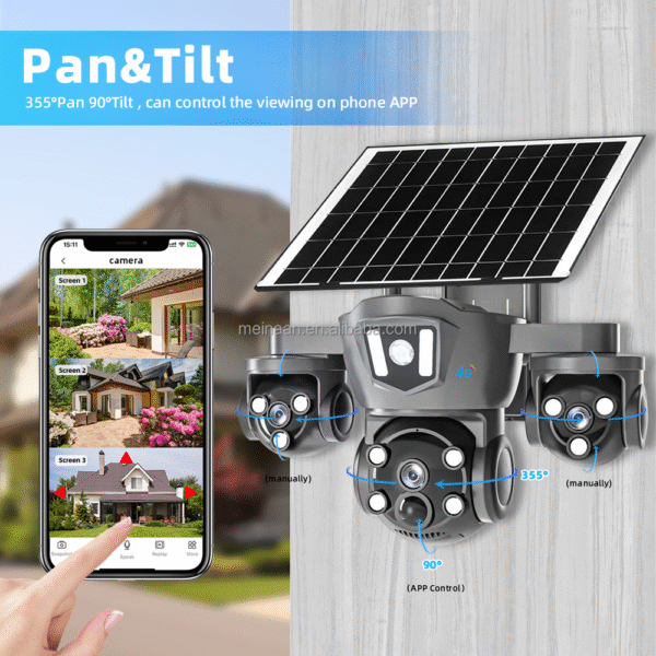 PTZ Solar camera