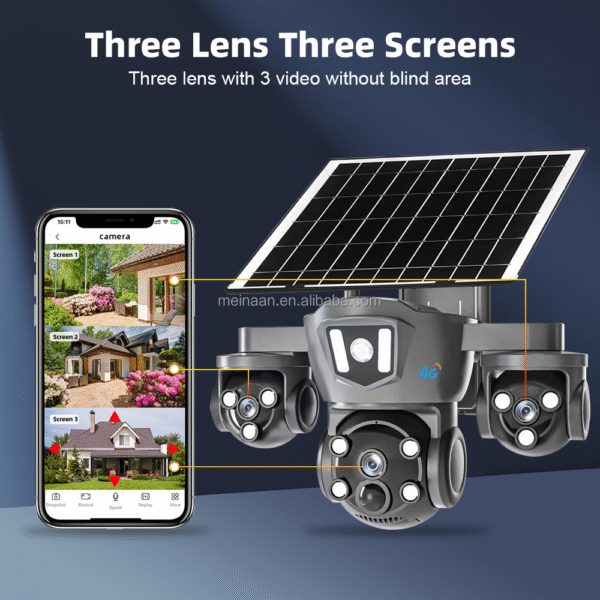 PTZ Solar camera