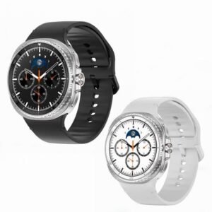 AR Watch 8 Classic Rotating Dial Bluetooth Smartwatch