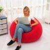 2025/09/1002739239.jpg Bag Chairs Inflatable, Air Sofa, Inflatable Lazy Sofa Chair No Filler, Washable Couch Bean Bag Chair Folding, Portable Inflatable Chair for Living Room Bedroom Reading Room