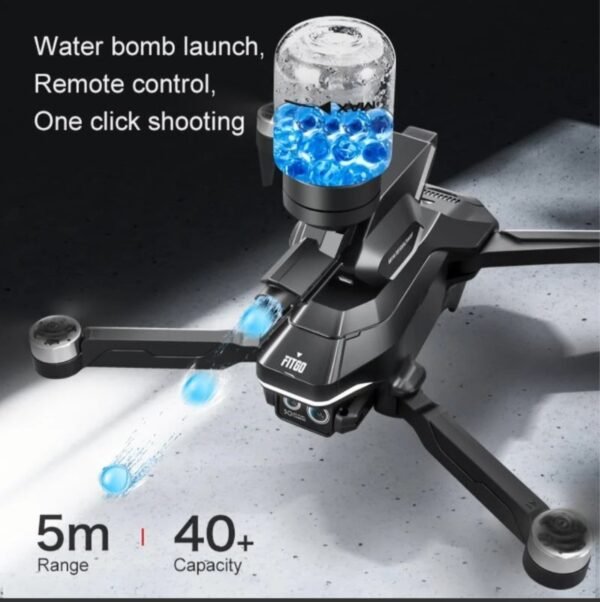 2025/09/1002745332.jpg 4DRC 4D-M2 Folding 4-Axis HD Aerial Drone with Obstacle Avoidance & Water Bomb Function