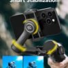 img_4586 AOCHUAN Smart X2 Gimbal Stabilizer, 3-axis Smartphone Gimbal Built-in 20cm Extension Rod, Portable Smart Tripod w/OLED Screen, 360°Rotation Tracking Shooting, Video Recording
