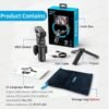 2025/10/1002904395.jpg TOKQI M02 3-Axis Handheld Gimbal Stabilizer Cell Phone Selfie Tripod with Detachable Remote
