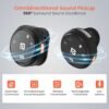 2025/10/1002945339.jpg Vlogmate 3 Dual Wireless Collar Lapel Microphone with Enc Noise Cancellation & Charging Case
