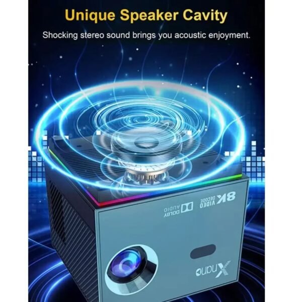 Xnano X3 T972 Mini 5G WIFI LED 8K Video HD 720P Home Video Projectors