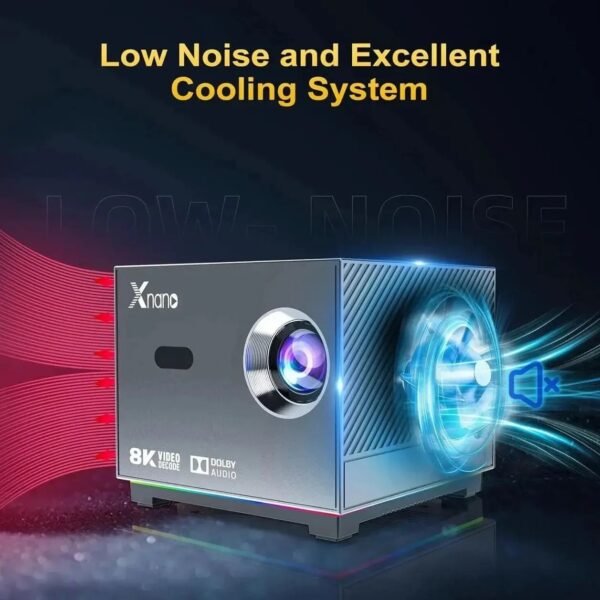 Xnano X3 T972 Mini 5G WIFI LED 8K Video HD 720P Home Video Projectors