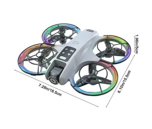 2025/11/1003049910.jpg DJW P6 Max Drone – Smart RC Quadcopter with 4k Camera, LED Lights & Optical Flow