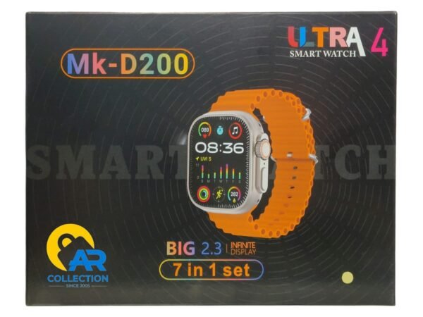 AR 7 in 1 Ultra Smart watch Combo with Seven Classic Straps