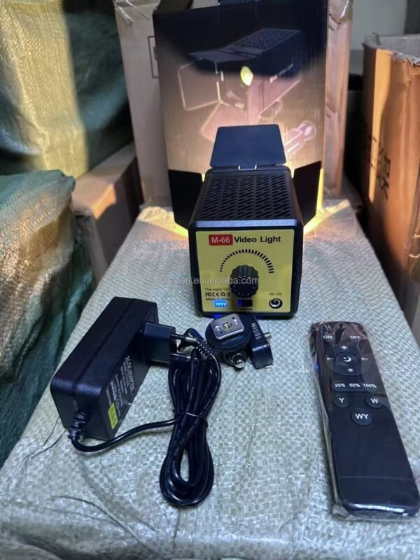 Portable Vlog Led Light Photography Led Light Rechargeable M-66RGB