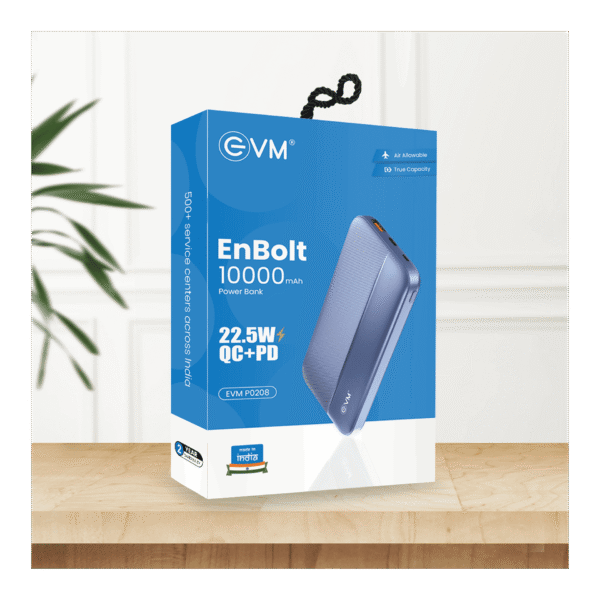 10000Mah power bank 
one year brand warranty