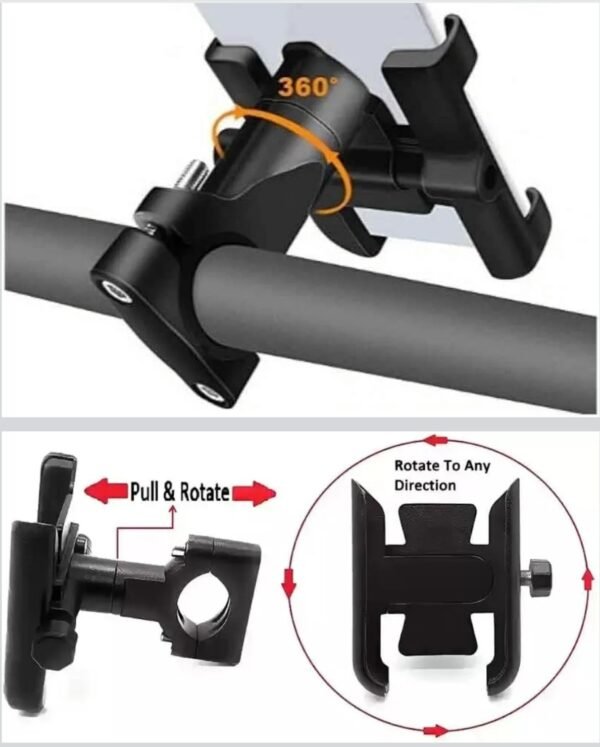 Aluminum Bike Mobile Holder