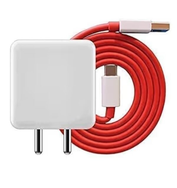 85W Supervooc Super Fast Charger for One Plus True 80W Pd Charging Adapter for Realme, Oppo, Redmi, Xiaomi, Poco, iQOO, Samsung & More | Supports Dart, Dash,