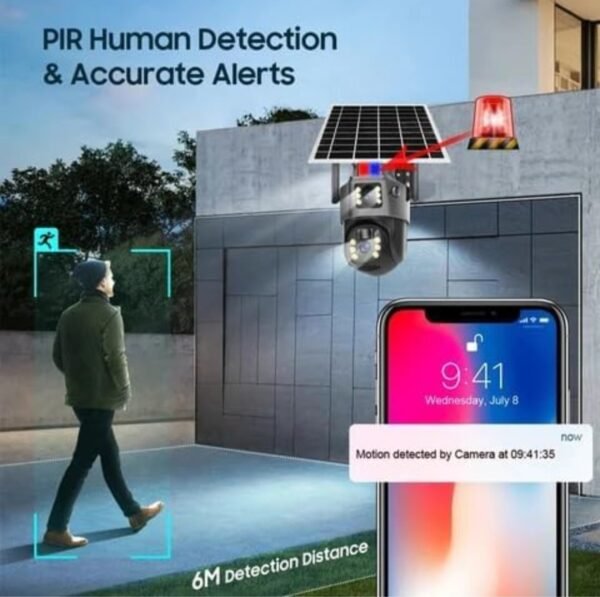 True color View Solar camera 4G+ wifi