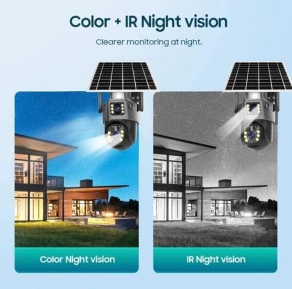 True color View Solar camera 4G+ wifi