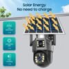 True color View Solar camera 4G+ wifi