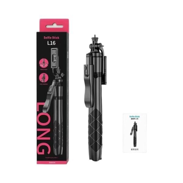 Selfie Stick L16 Handheld Stabilizer Mobile Phone Tripod Foldable Application Camera1.63M