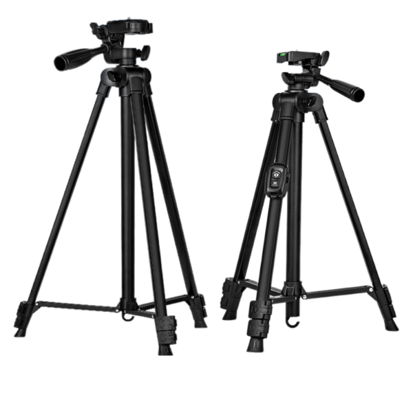 3 Sections Metal Lightweight Travel Flexible Smartphone Phone Tripod Camera Stand