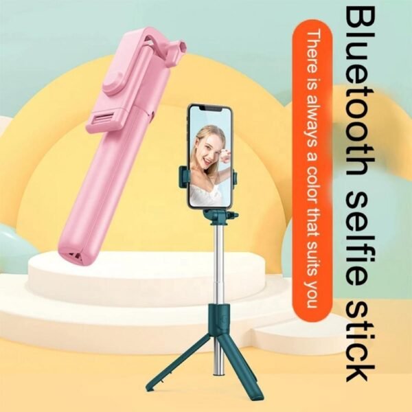 S03  Tripod Stand Smart Selfie Stick 360 Rotation Bluetooth Remote Control