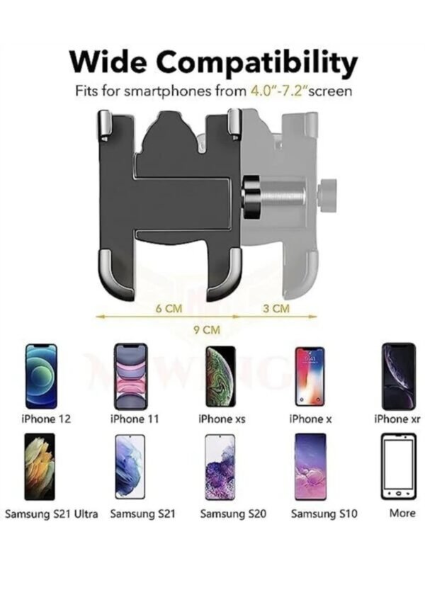 C2 Aluminum mirror / moped Mobile Holder