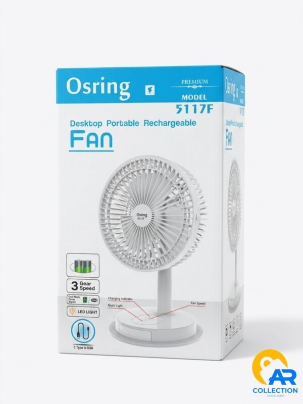 dekstop Rechargeable fan