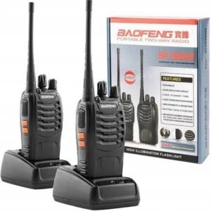 Baofeng Walkie Talkie BF-888S 2 Pair 5Km Range Radio Waky toki