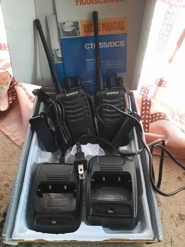 Baofeng Walkie Talkie BF-888S 2 Pair 5Km Range Radio Waky toki