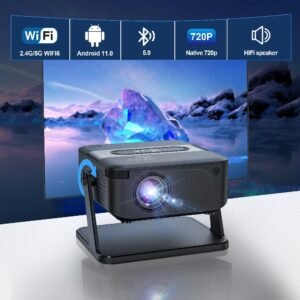 mini Projector with wifi and bluetooth smart projector