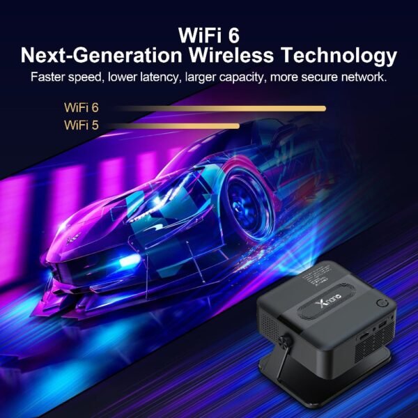 mini Projector with wifi and bluetooth smart projector