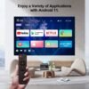 mini Projector with wifi and bluetooth smart projector