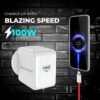 ULTRA 100W Super VOOC USB Fast Charger Adapter with cable ( 6 month warranty)